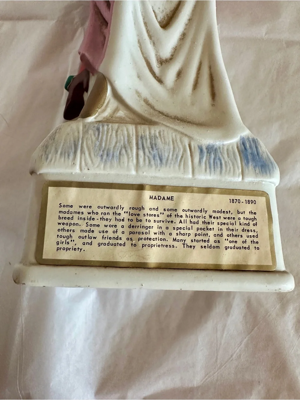VTG 1969 “Madame” EMPTY DECANTER